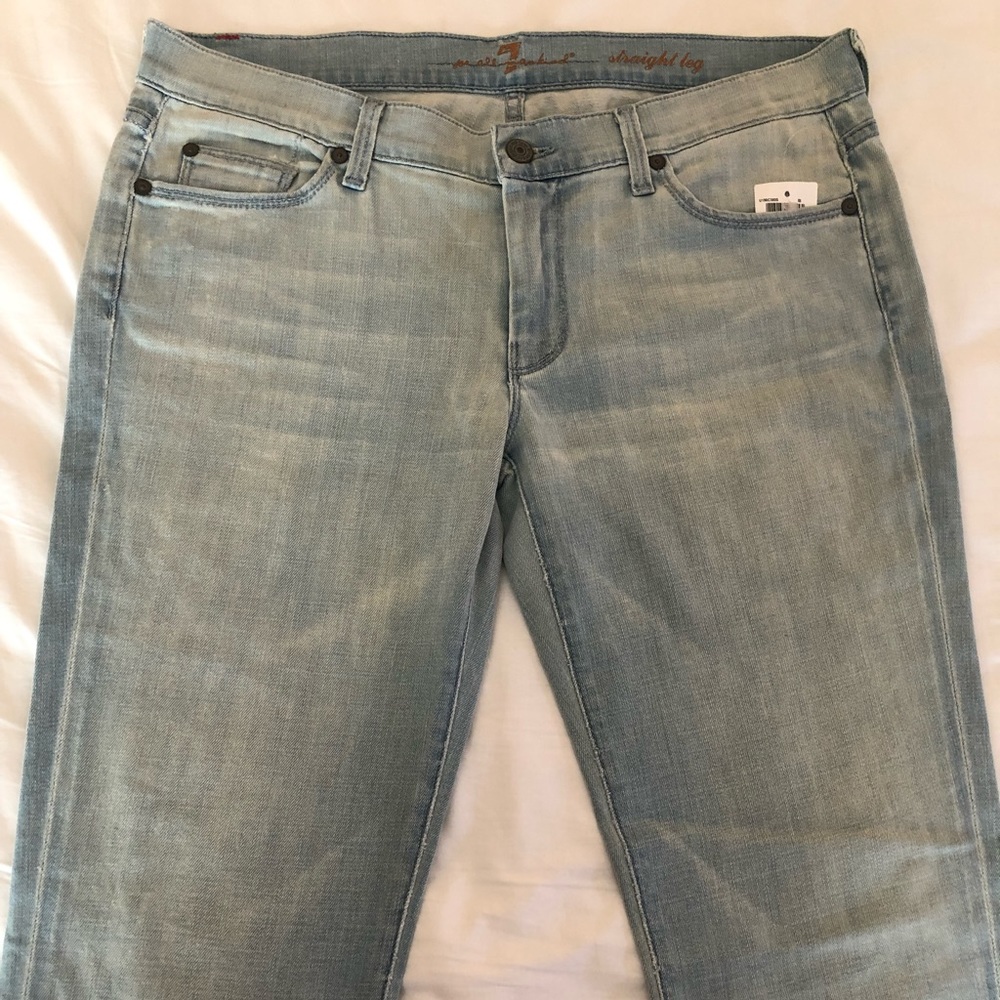 7 For All Mankind Straight Leg Size 31✨ - Picture 5 of 7